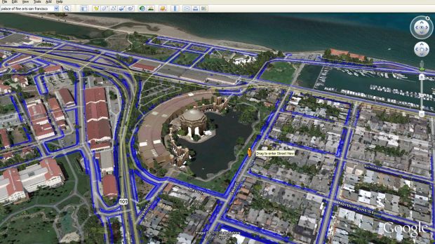 Google Earth 6 features better Street View integration
