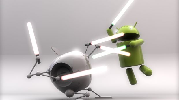 Android in its eternal battle with iOS