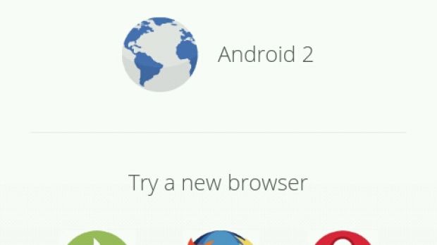 The site works well with the default Android browser