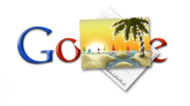 The first Google doodle of the holidays