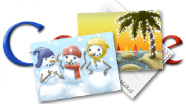 The second Google doodle in the holiday series