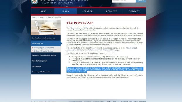 The US Privacy Act