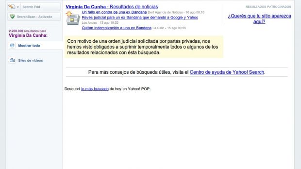 Yahoo Argentina search results for Virginia da Cunha