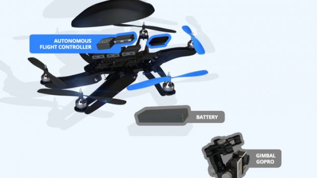 HEXO+ is a smart drone
