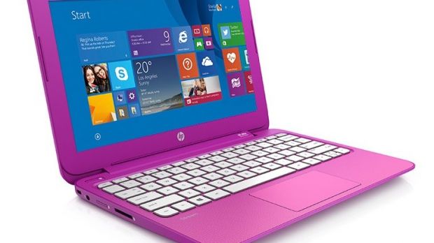 HP Stream 13.3-inch shown in pink