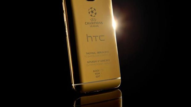 Limited Edition HTC One M9 in 24ct. gold