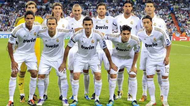 The current squad of Real Madrid CF