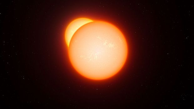 As binary stars pass in front of each other, they block light from their partner