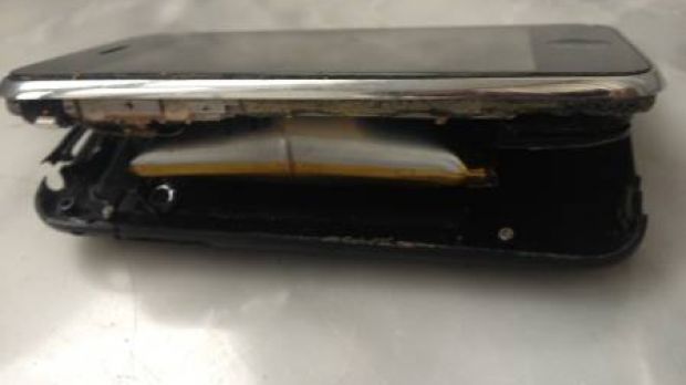 Exploded iPhone