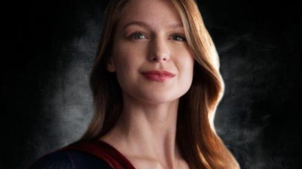 Melissa Benoist as Supergirl in Warner Bros. pilot
