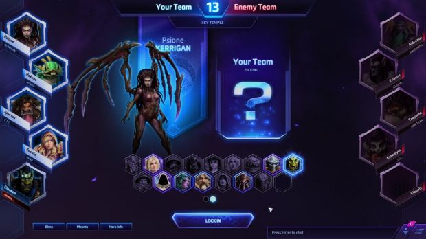 The new pick system in HotS
