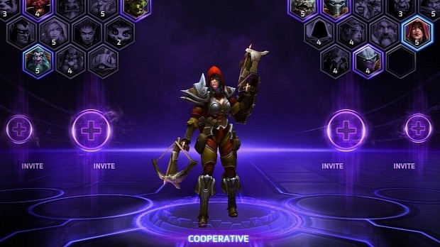 Valla is among the free heroes in HotS