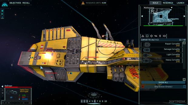 Homeworld Remastered Collection has upgraded graphics