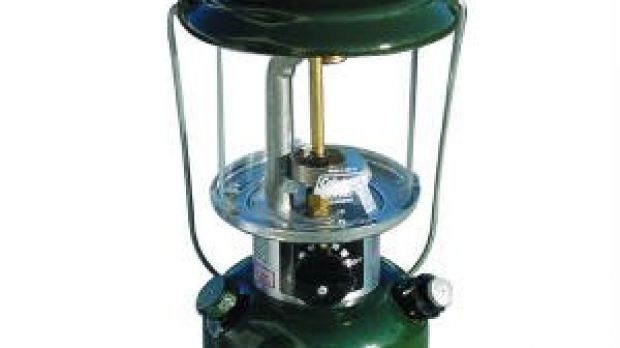 Image of a typical gas lantern