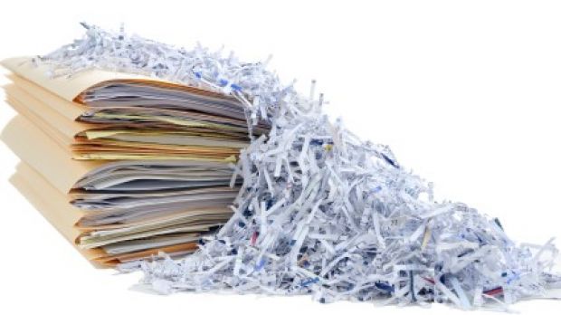 Shredded documents