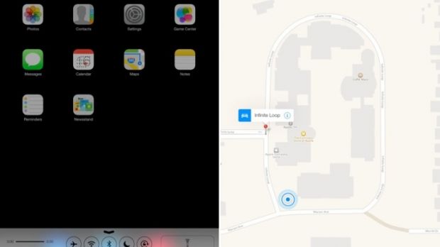 iOS 7 running in iPad Simulator (Xcode)