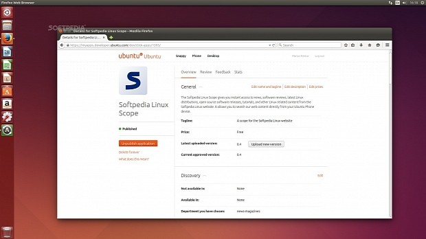 Publishing the Scope on Ubuntu Store