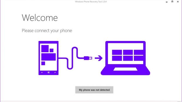 Windows Phone Recovery Tool app
