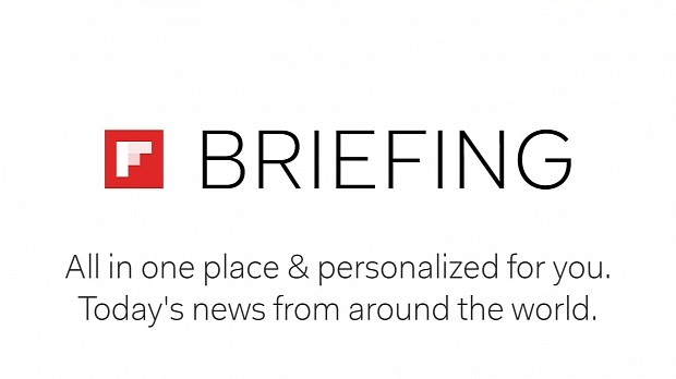 The Briefing app shows up by default on your Samsung Galaxy S6