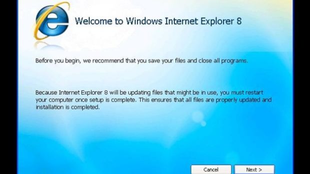 Internet Explorer 8 (IE8) Beta 1