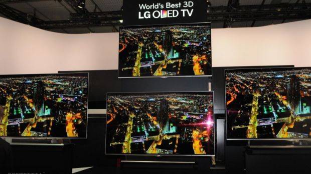 LG OLED TV display