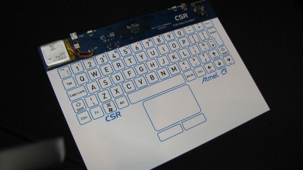 CSR ultrathin touch keyboard