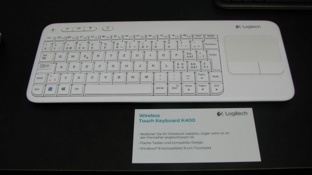 Logitech Wireless Touch Keyboard K400