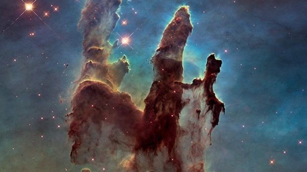 2014 Hubble Space Telescope image of the Pillars of Creation