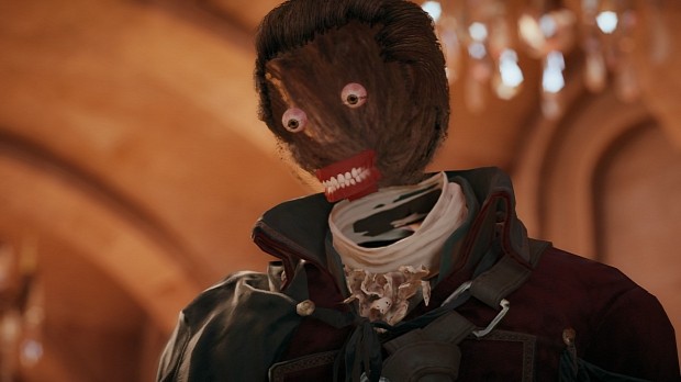Characters had no face in Assassin's Creed Unity