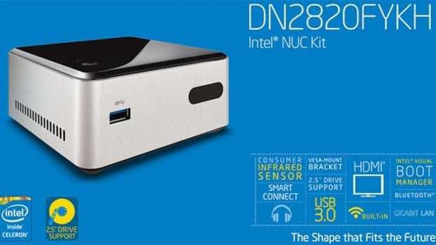 Intel DN2820FYKH Next Unit Computing Kit