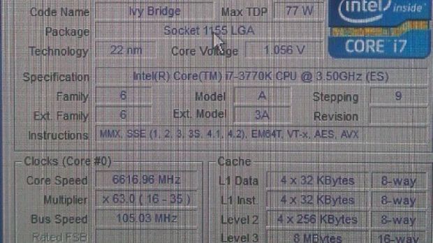 Intel Ivy Bridge overclocking feat