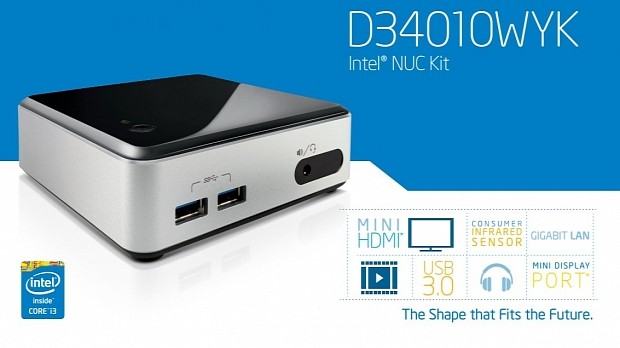 Intel NUC Kit D34010WYK