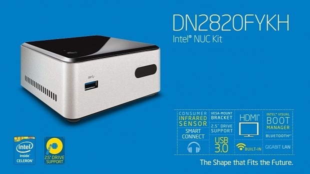Intel DN2820FYKH NUC Kit