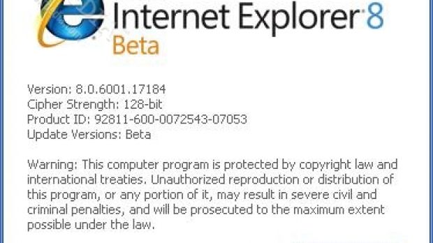 Internet Explorer 8 Beta