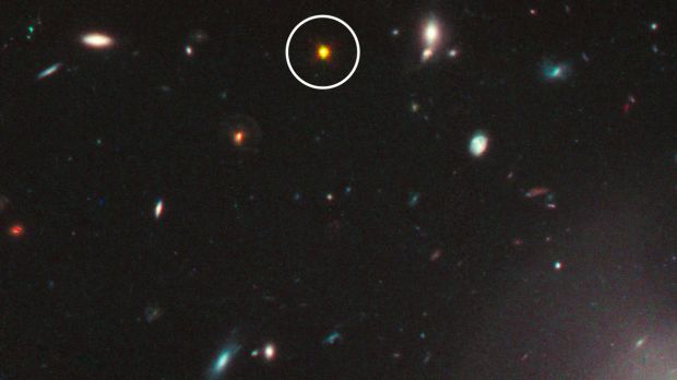 The quasar seen through Hubble's Wide Field Camera 3