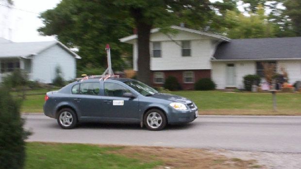 A potential Google Street View car