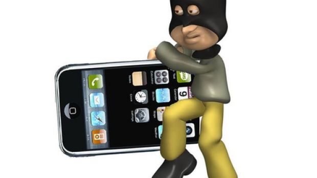 iPhone thief (artist's rendition)
