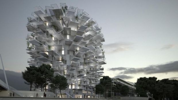 Unconventional apartment complex will be built in France