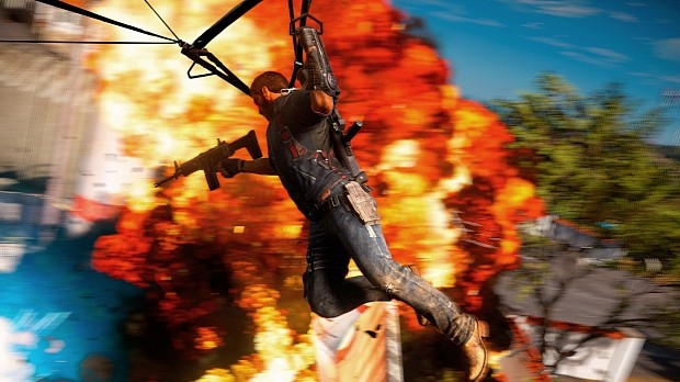 Big explosions in Just Cause 3