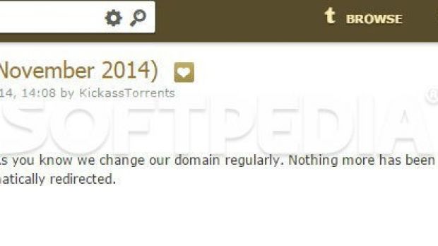 KickassTorrents has a new domain