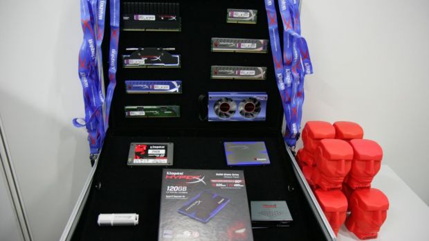 Kingston shows off wide range of NAND and DRAM products at Gamescom