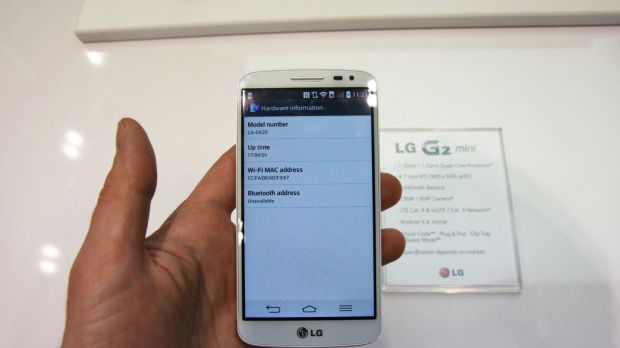 LG G2 mini (front)