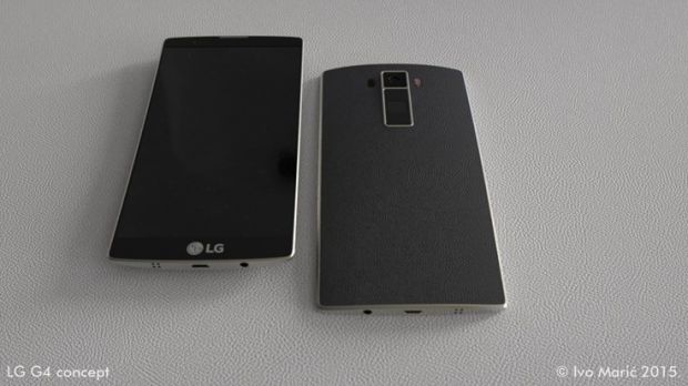 LG G4 concept shows curved body