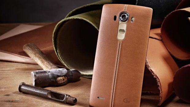 LG G4 has leather back