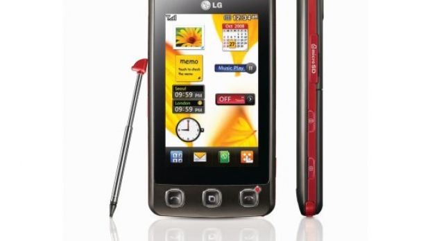 LG KP500 front