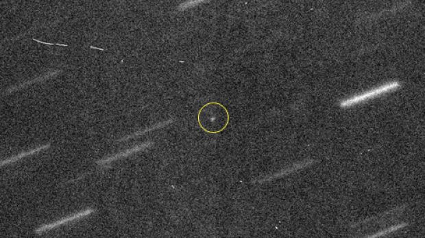 2011 AG5 as seen by the Gemini telescope in October 2012
