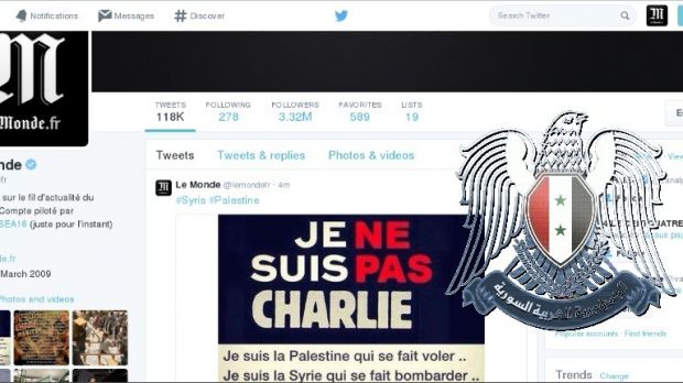 SEA uses Le Monde to publish “Je Ne Suis Pas Charlie” banner