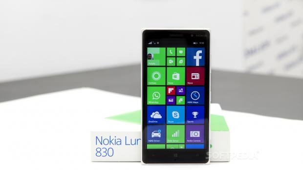Windows Phone 8.1 running on Lumia 830