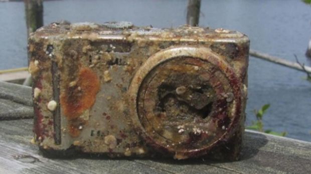 Panasonic Lumix TZ7 found under water after 2 years