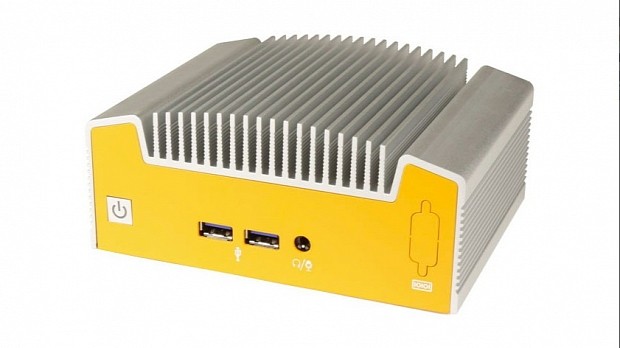Industrial Intel Broadwell Compact Fanless Computer with Ubuntu Linux